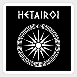 Hetairoi Companions of Alexander the Great Shield Magnet